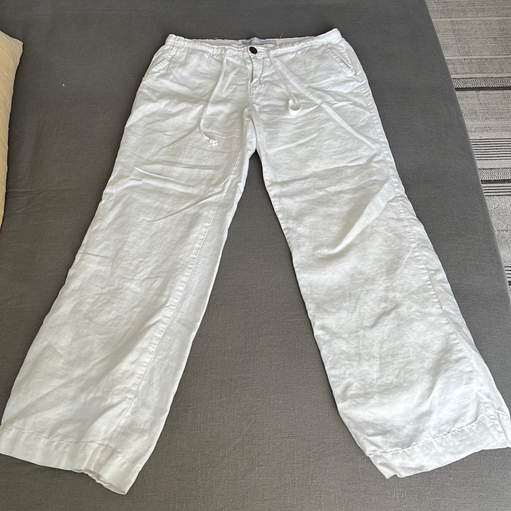 Linen white pants- Great summer pant